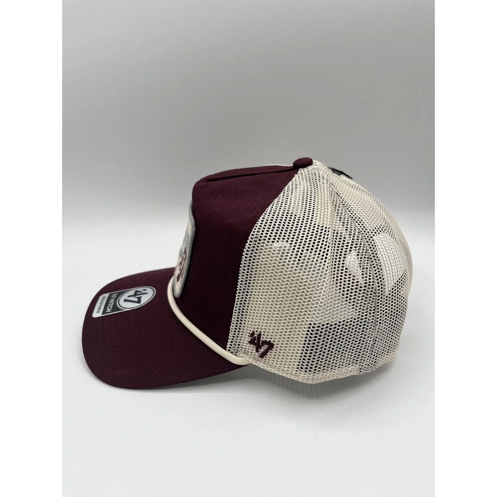 Texas A&M Aggies Hat 47 Brand Cap Snap Back Trucker NCAA Golf Mesh NEW